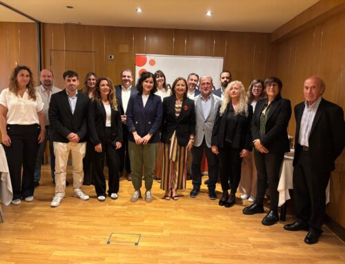 ADEDSA celebra un desayuno de trabajo con Rosario Delgado, directora provincial de la Tesorería General de la Seguridad Social de Barcelona y Rocío Carmona, secretaria provincial